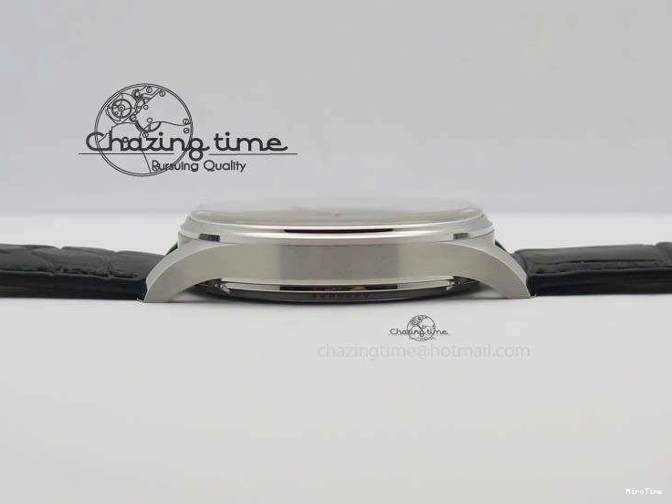 MIROTIME 0407 Portuguese IW544404 SS Gray Dial On Black Leather Strap A Practical 7259